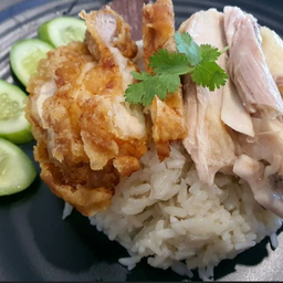 ข้าวมันไก่ผสม (Mixed Chicken Rice)