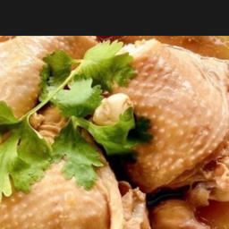 ไก่ต้มน้ำปลา 2 ชิ้น