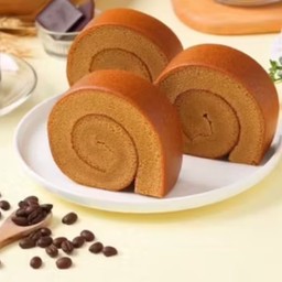 โรลเค้ก รสกาแฟ