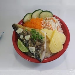 ข้าวซาบะย่างเกลือ