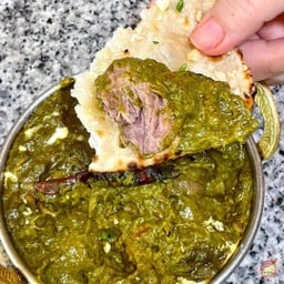 Mutton Saag มัตตันซ้าก แกงแกะใส่ผักบม