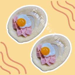 โตเกียวไข่นกดาว + แฮม ( จำนวน 2ชิ้น )