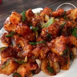 Crispy honey potato