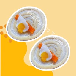 โตเกียวปูอัด + ไข่นกดาว (2ชิ้น)