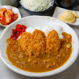 ชุดข้าวแกงกะหรี่ดอร์รี่ทอด