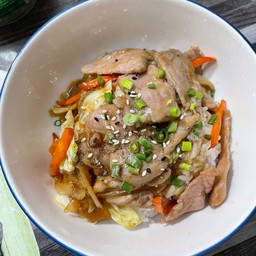 ข้าวหมูเกาหลี