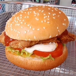 เบอร์เกอร์ไก่ทอด(เล็ก)