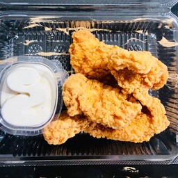 สันในไก่กรอบหัวหอมชีส