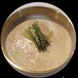 콩국수 Cold Soybean Noodle Soup ซุปถั่วเหลือง