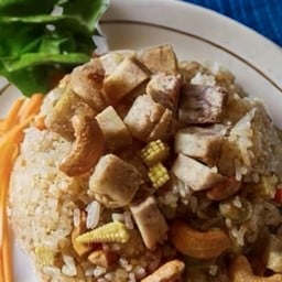 ข้าวผัดเผือกกุ้ง