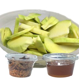 มะม่วงมันหวานสับสั้น + น้ำปลาหวาน แยกเครื่อง