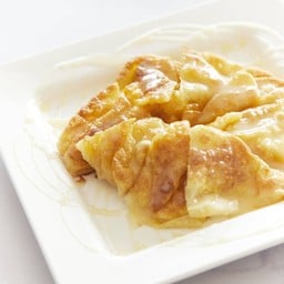 โรตีต้นตำหรับธรรมดานม 3 แผ่น