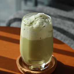 กาแฟชาเขียวปั่น