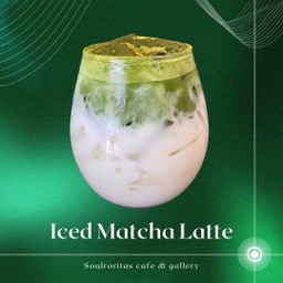 Matcha latte (มัชฉะลาเต้)