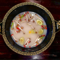 น้ำซุปขาวไก่คอลลาเจน/ข้าวโพด/ฟักทอง