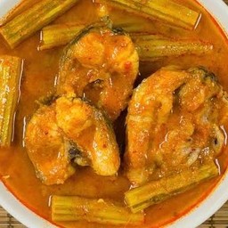 แกงส้มมะรุมปลาช่อน + ข้าวสวย