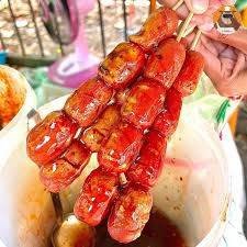 ฮอดดอกแดงปิ้งย่าง5ไม้