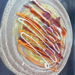 เครป ไข่ ไส้กรอก โบโลน่า