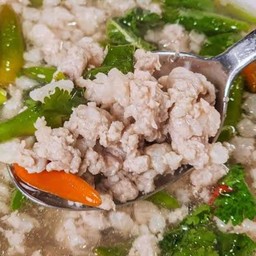 ต้มแซ่บหมูสับพริกมะนาว