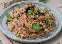 ลาบวุ้นเส้นเนื้อ