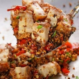 หมูกรอบติดมันๆๆๆคั่วพริกเกลือ(กับข้าว)