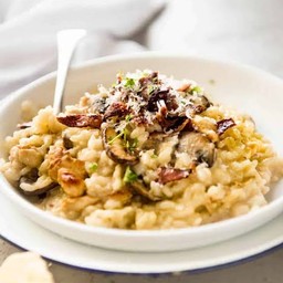 Risotto Chicken with Traffle