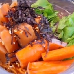 ม่าม่าเกาหลีคลุกซอสม่าม่าเผ็ด