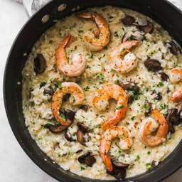 Risotto seafood with Traffle