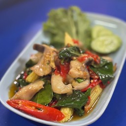 ปลาคังผัดฉ่า