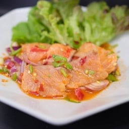 ยำแซลมอนแซ่บ