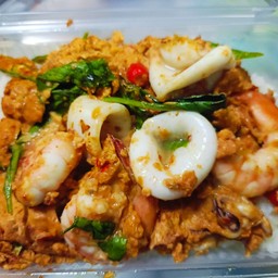 ข้าวไข่ข้นห่อหมกทะเล