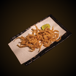 1401 ปลาชิราโอะทอด (ปลาเงิน)