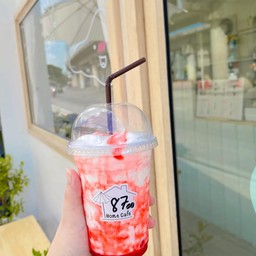 นมสดสตอเบอร์รี่