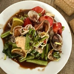 ตำซั่วหอยแครงปลาร้า