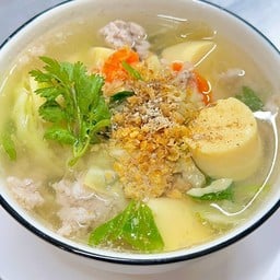 แกงจืดเต้าหู้หมูสับ