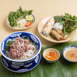 Set F - Pho Bo Tai / เซ็ทเฝอเนื้อสไลซ์สุกน้อย အမဲသားစိမ်း