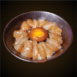 6080 ข้าวหน้ากุ้งดอง