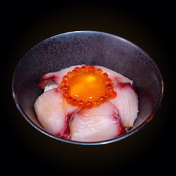 ข้าวหน้าฮามาจิอิกุระไข่ดอง