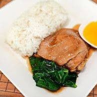 ข้าวไก่น้ำแดง