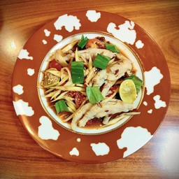 ตำเส้นเล็กตีนไก่