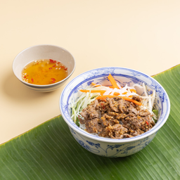 Set N -Bun thit bo xao SA / เซ็ทขนมจีนเนื้อผัดตะไคร้