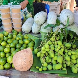 ธิ ส้มโอขาวใหญ่อัมพวาแท้ 100%
