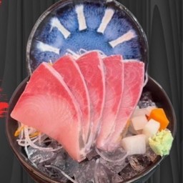 Hamachi Sashimi 5 Pieces