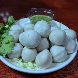 ลูกชิ้นปลาแท้เม็กกลมชุดเล็ก