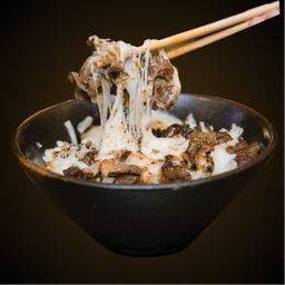 2512 ข้าวหน้าเนื้ออบชีส