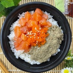 ข้าวหน้ามันปู40กรัม+มอนเต๋า+ไข่กุ้ง