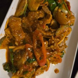 ผัดเผ็ดหมูป่า