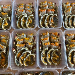 ปูม้าไข่ดองน้ำปลากวน