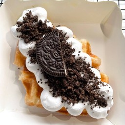 ครอฟเฟิลโอริโอ้วิปครีม