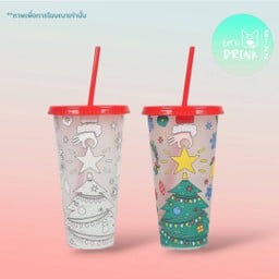 Let's Drink SizzCrepe CUP Red Cherry ฟรี ดริ้งค์